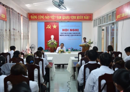 The Party Committee of My Son Cultural Heritage Management Board preliminarily summed up 6 months of Party work