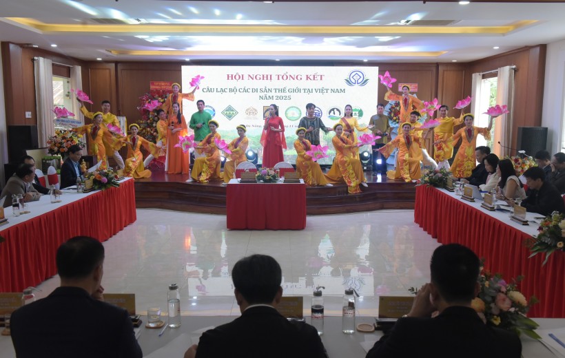 BQL DI SẢN VĂN HÓA THẾ GIỚI MỸ SƠN TỔ CHỨC HỘI NGHỊ TỔNG KẾT THƯỜNG NIÊN CÂU LẠC BỘ CÁC DI SẢN THẾ GIỚI  TẠI VIỆT NAM