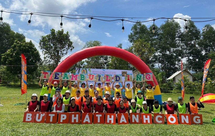 TEAMBUILDING ĐOÀN KẾT - NĂNG ĐỘNG - SÁNG TẠO  CÙNG CĐCS BQL DSVH MỸ SƠN