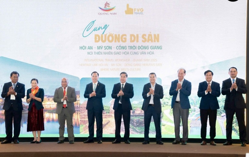 Liên kết du lịch từ Đông sang Tây “Cung đường di sản Hội An - Mỹ Sơn - Cổng trời Đông Giang: Nơi thiên nhiên giao hòa cùng văn hóa.” 